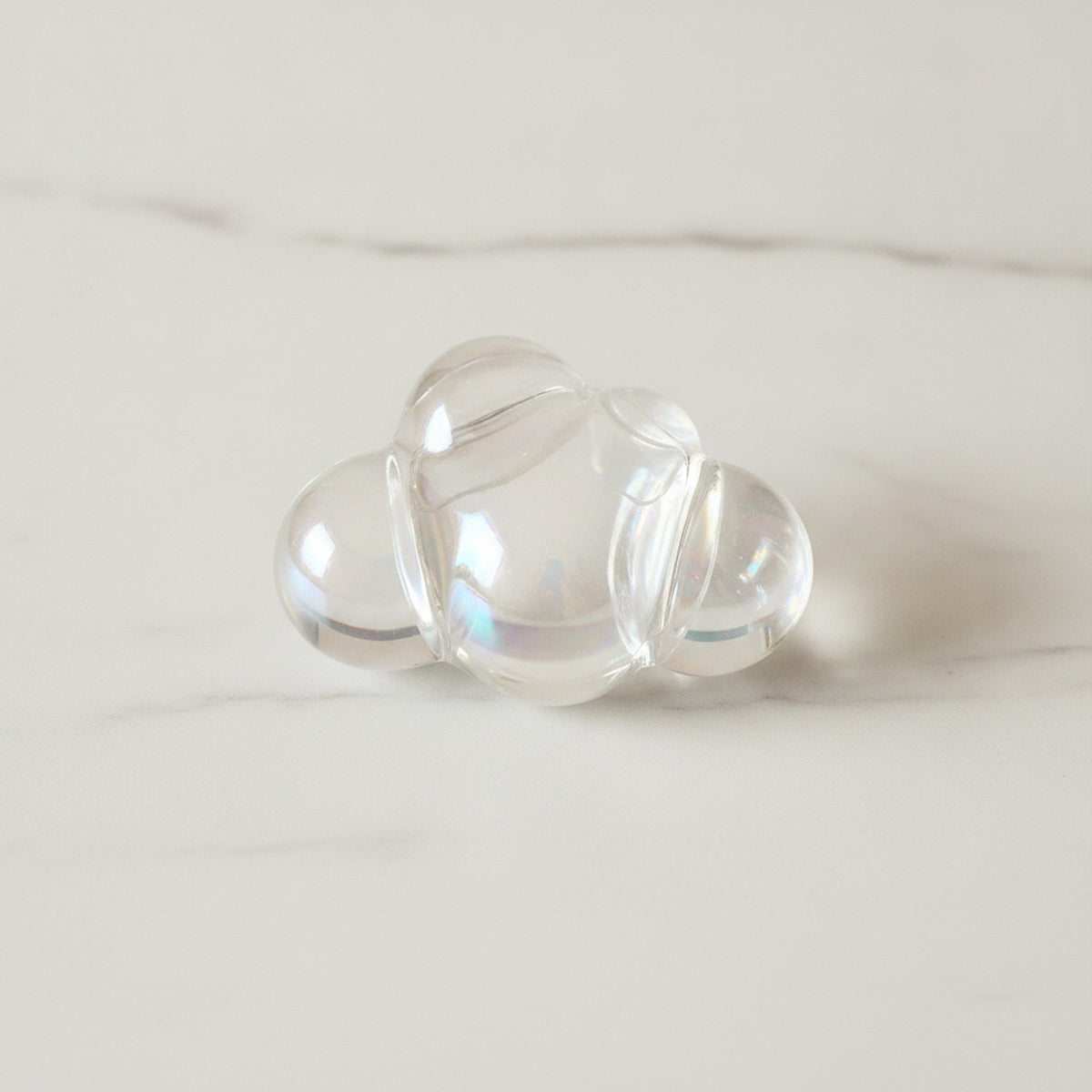 Cloud Bubble Phone Grip - Clear Aurora