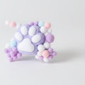 Kawaii Monster Onigiri Rice Ball Toy - Purple – novelty & toys (view 1)