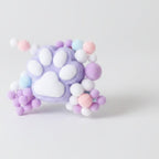 Kawaii Monster Onigiri Rice Ball Toy - Purple – novelty & toys (view 1)