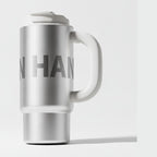 Insulated Tumbler Cup With Handle - Moonlight Silver + Handle 1000ml – novelty & toys (view 1)