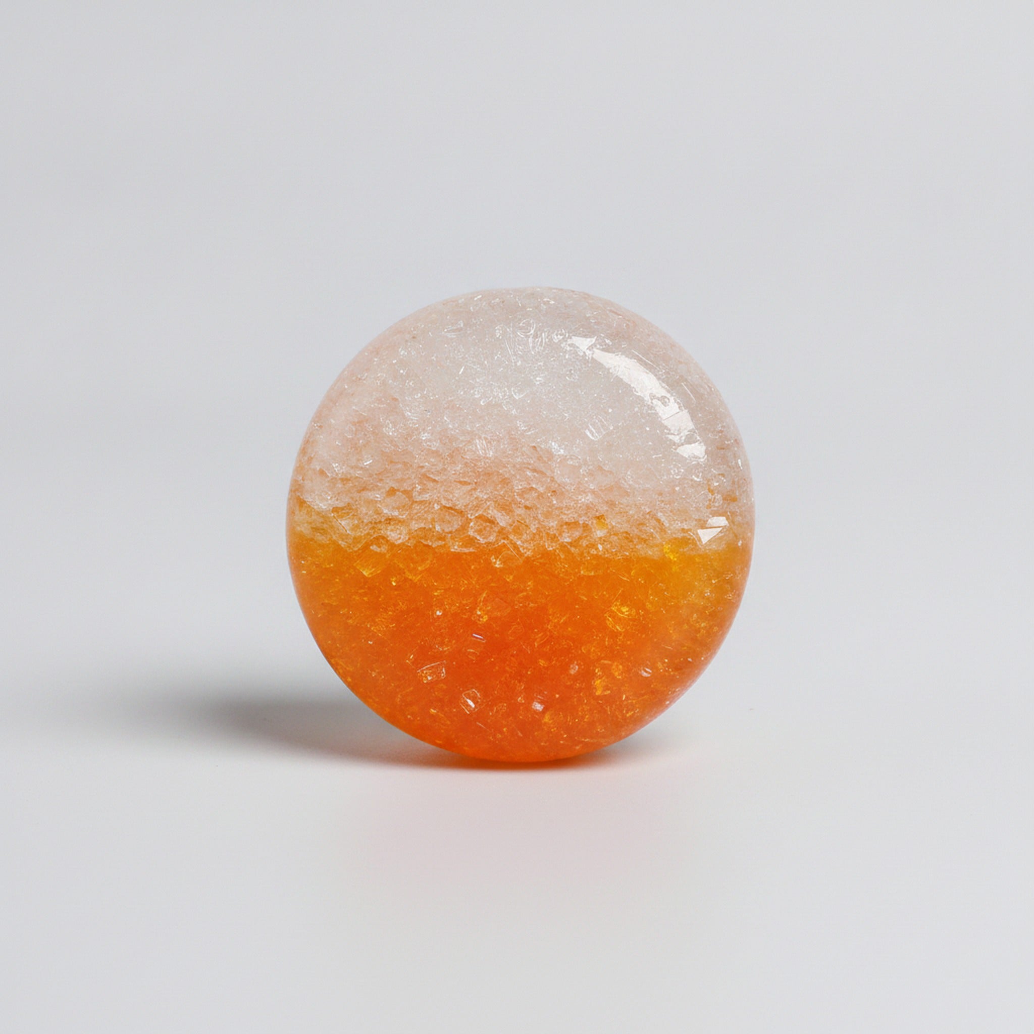 Sparkly Squishy Ball - Orange