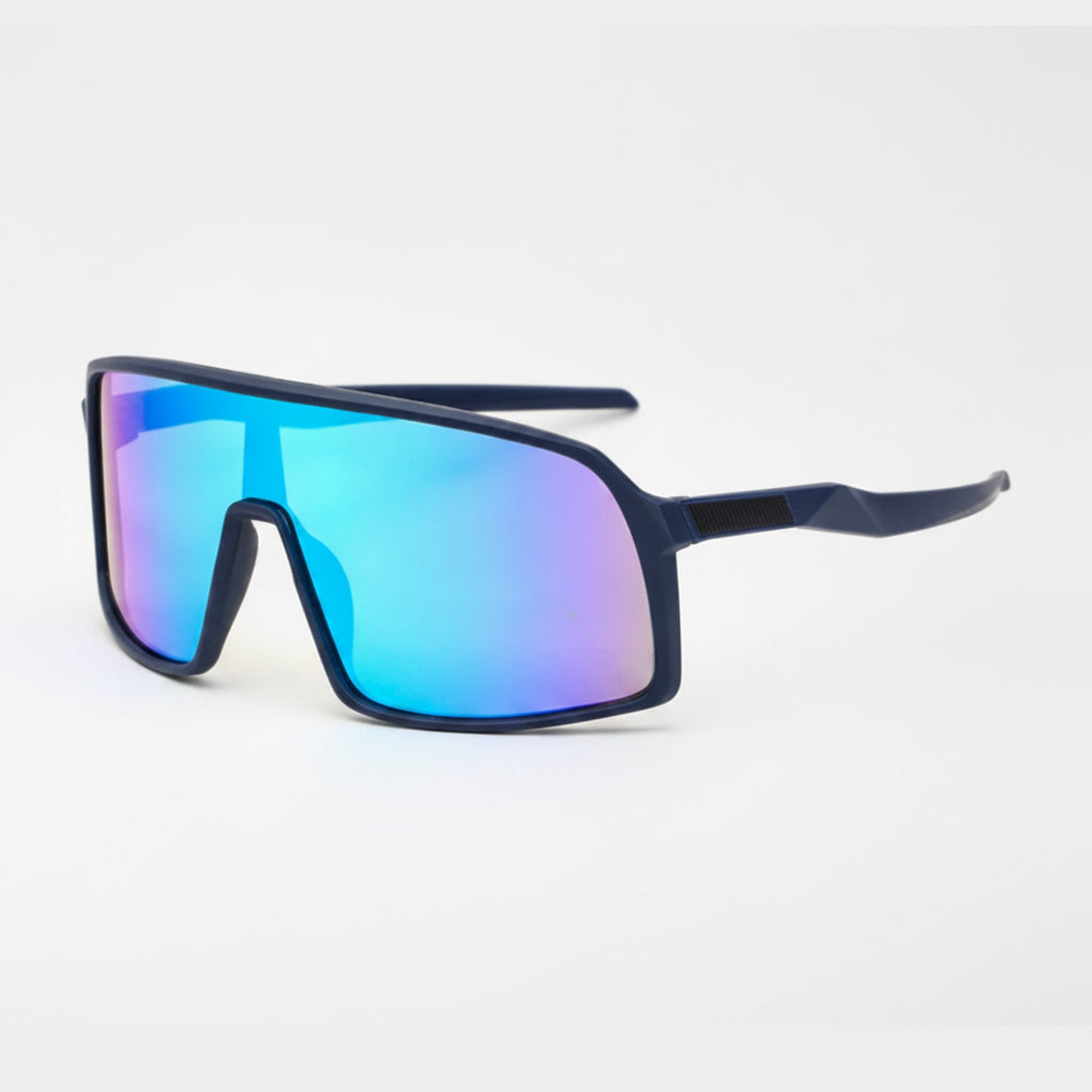 Cyan Mirror Shield Sunglasses – eyewear (view 1)