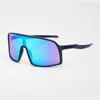 Cyan Mirror Shield Sunglasses – eyewear (view 1)