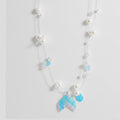 Shell Pearl Beaded Charm Necklace - Necklace 0065 – jewelry (view 1)