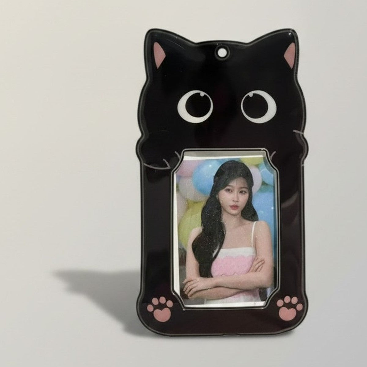 Cute Animal Photocard Holder Keychain – novelty & toys (view 1)