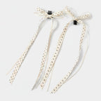 Polka Dot Ribbon Hair Bow Clips Set – hair accessories (view 1)