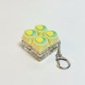 Pineapple Keycap Keychain Set - Type 2