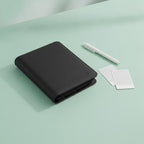 Quilted Card Holder Wallet - Red