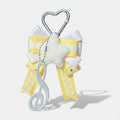 Butterfly Bow Bag Charm - Yellow