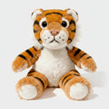 Adorable Orange Tiger Plush Toy With Black Stripes – novelty & toys (view 1)