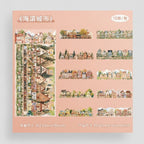 Landscape Washi Tape Set - Seaside City