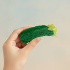 Cabbage Patch Hair Claw - Dark Green