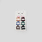 Mini Claw Clips Six-Pack Set Black