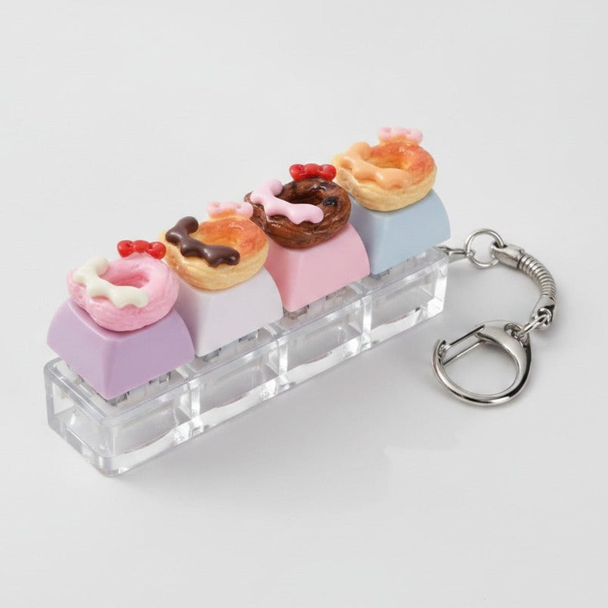 Tiny Donut Keychain - Multicolor