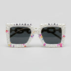 Pearl Beaded Birthday Girl Sunglasses - Pearl Birthday Girl – eyewear (view 1)