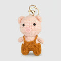 Mini Crochet Keychain DIY Kit - Pig