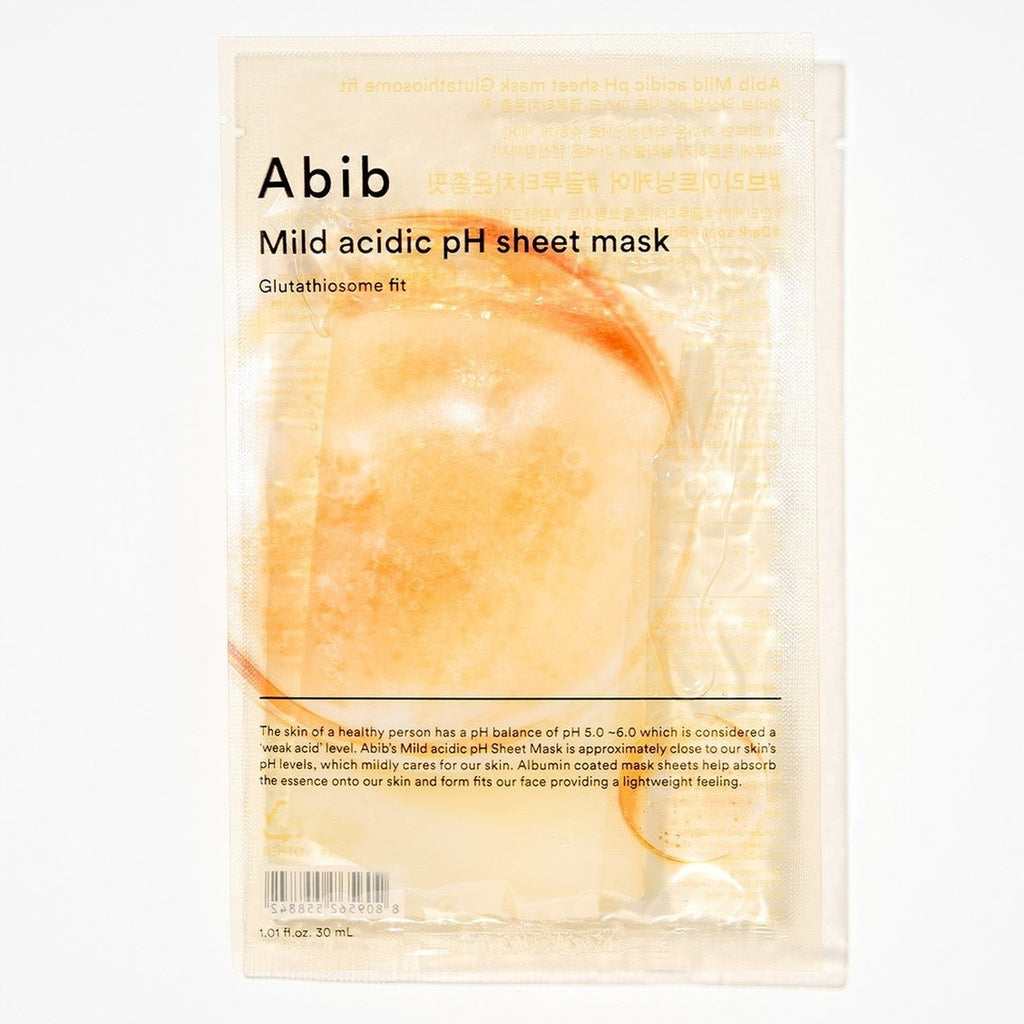 Mild Acidic PH Sheet Mask Glutathiosome Fit 30ml