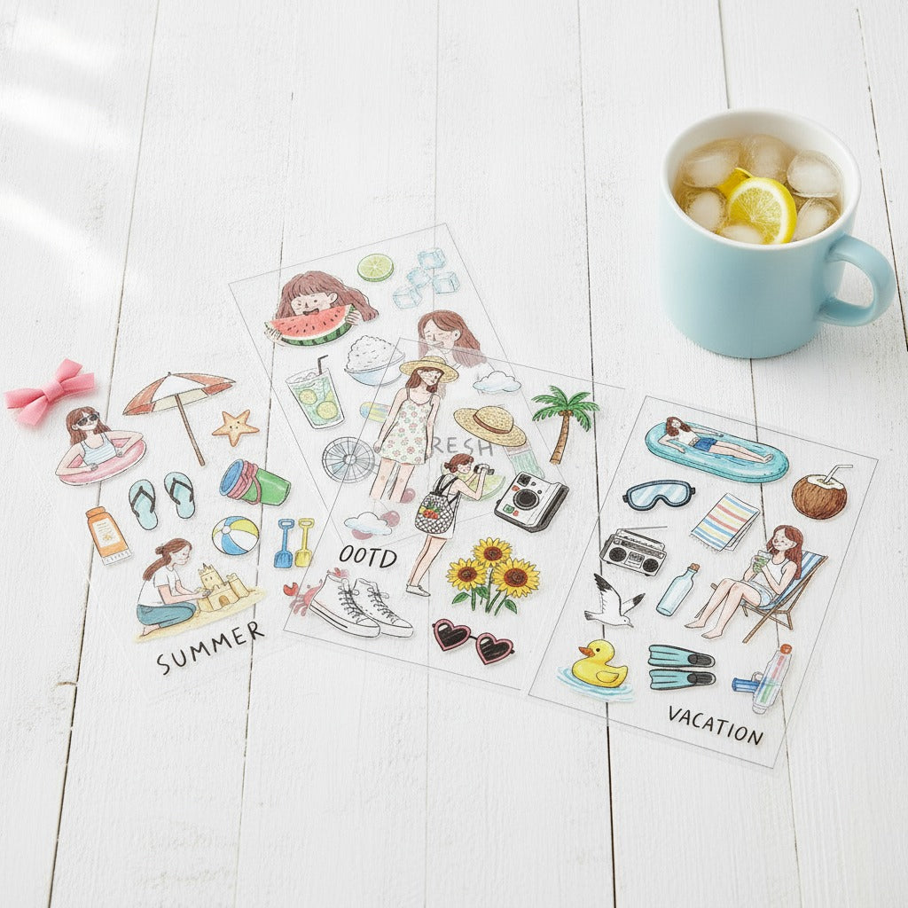 Slice of Life Sticker Set - Summer