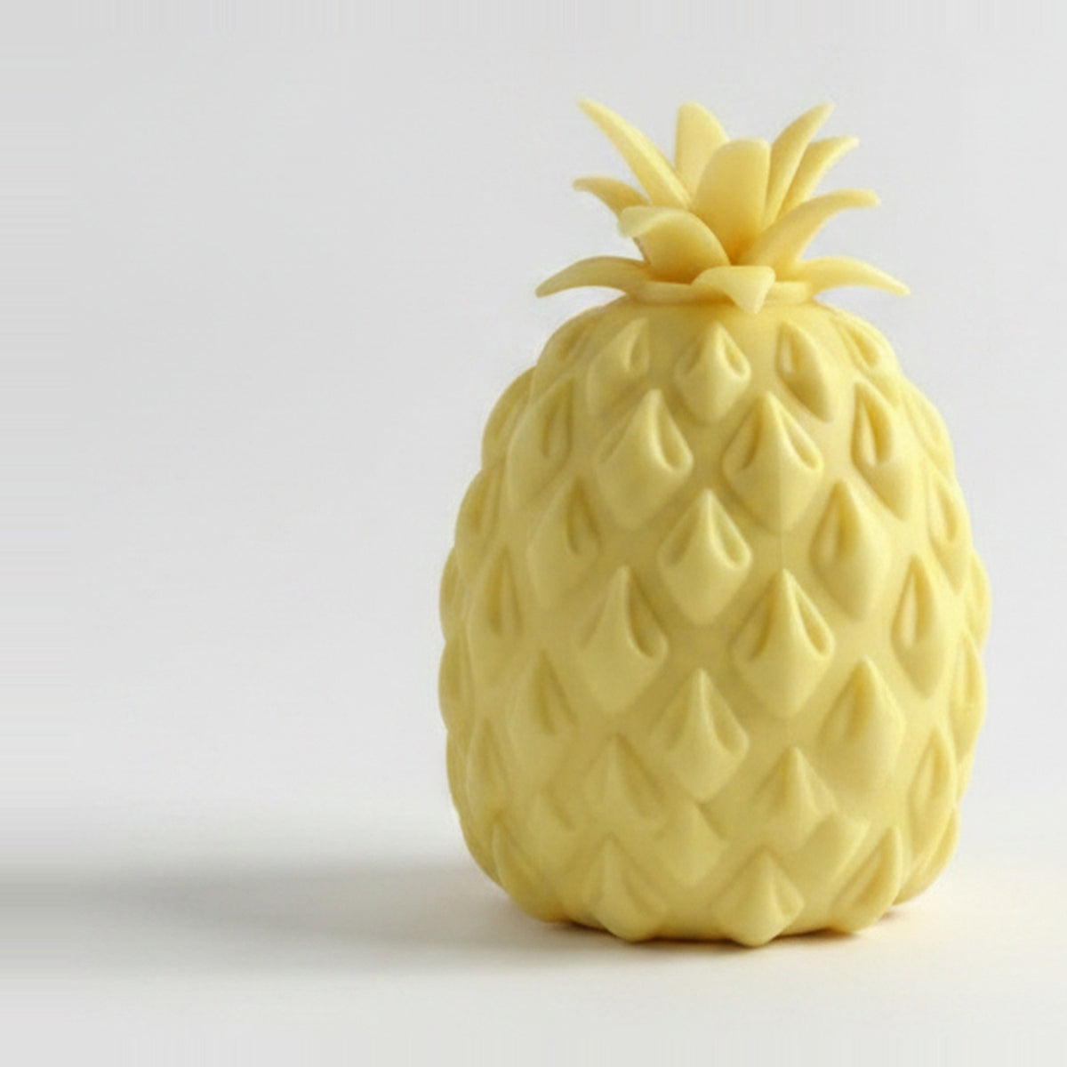 Pineapple squeeze fidget toy sunny yellow - front