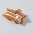 Brown Bear Scarf Hair Claw Clip – hair accessories (view 1)