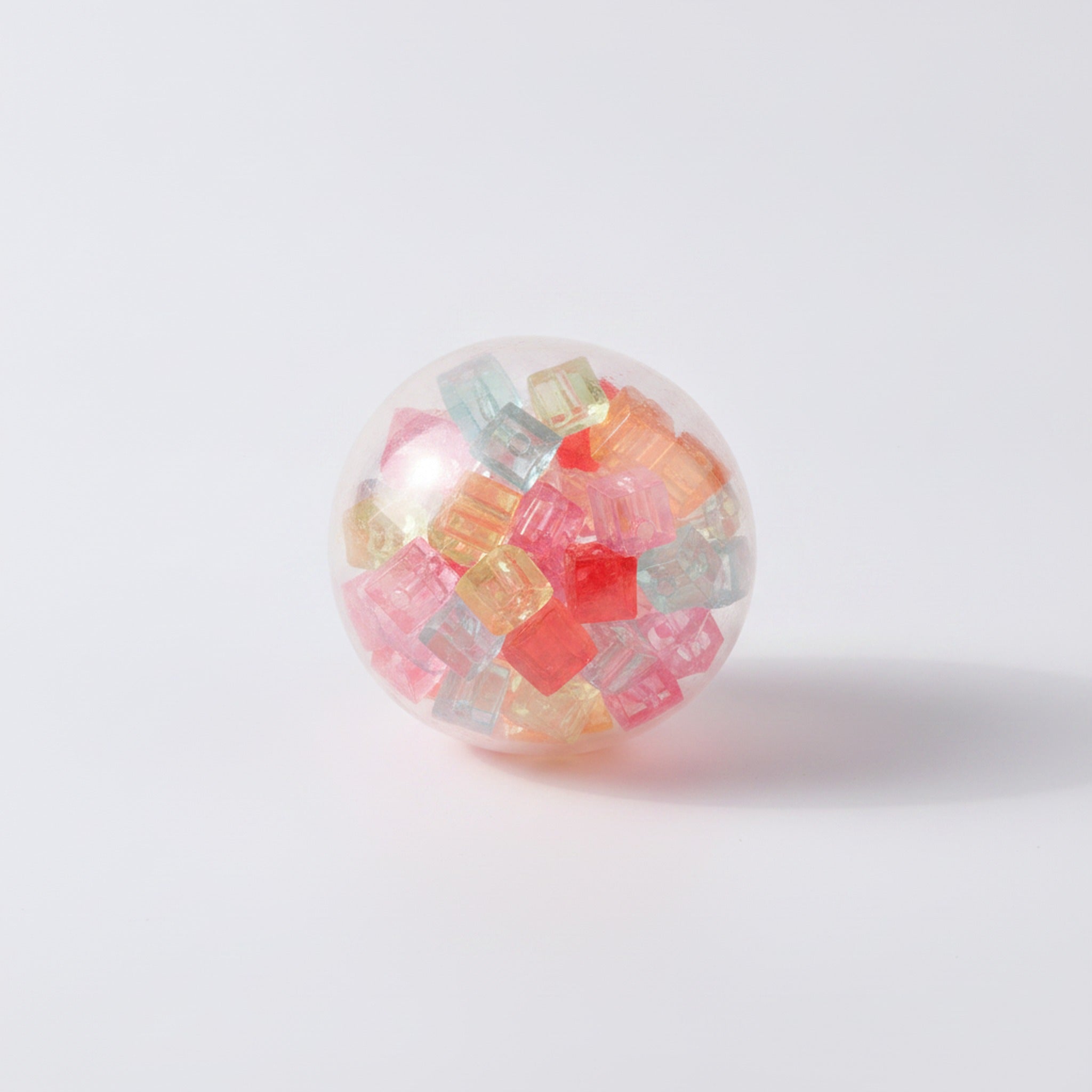 Colorful Ice Block Squishy Ball - Candy Mix
