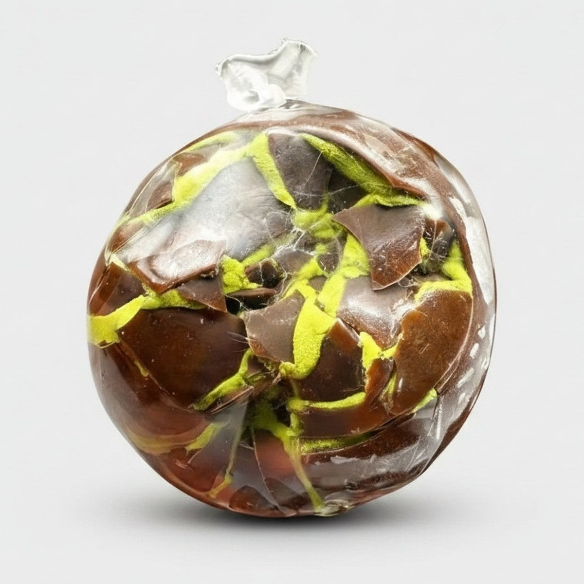 Crispy Bubble Squishy Ball - Crushed Ice Orange