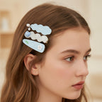 Lover Dream Cloud Hair Clips Set Blue Lover