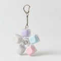 Pastel Pop Fidget Keychain - Rainbow Mix