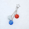 Five-pointed star keychain - Type 4