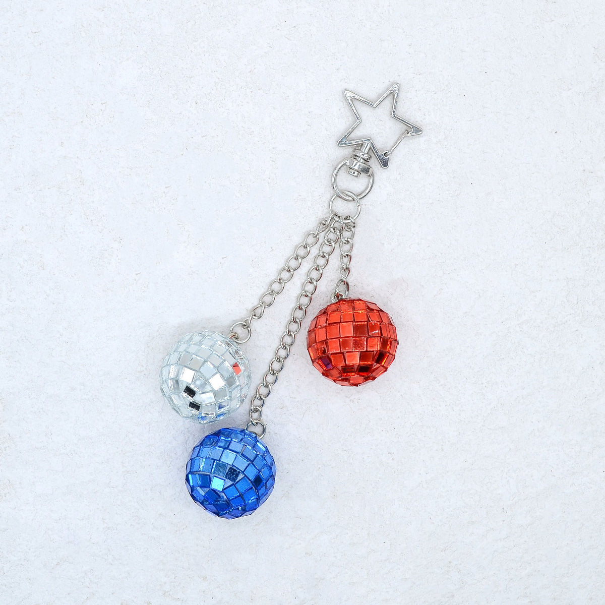 Five-pointed star keychain - Type 4