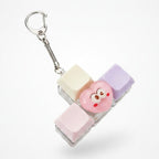Smiley Face Keychain With Blocks - Type 1