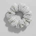 Hair Claw Clip - Cream Polka Dot – hair accessories (view 1)