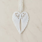Angel Wings Car Charm - Iridescent