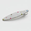 Colorful Beaded Metal Oval Hair Clip – hair accessories (view 1)