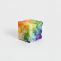 Trippy Eyes Squishy Cube - Classic Tie Dye