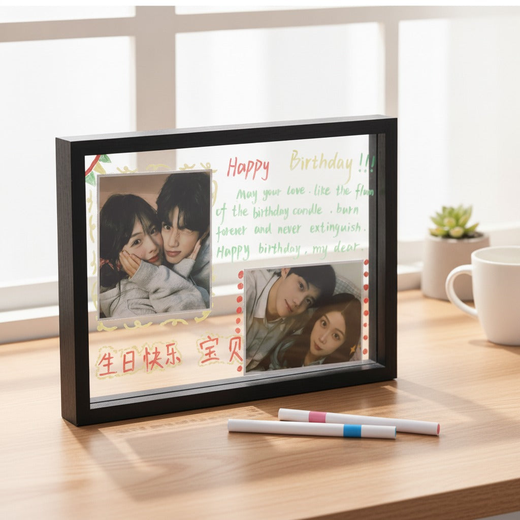 Vintage Photo Frame Wall Decor - White 2