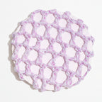 Crochet Mesh Hair Net - Taro Purple