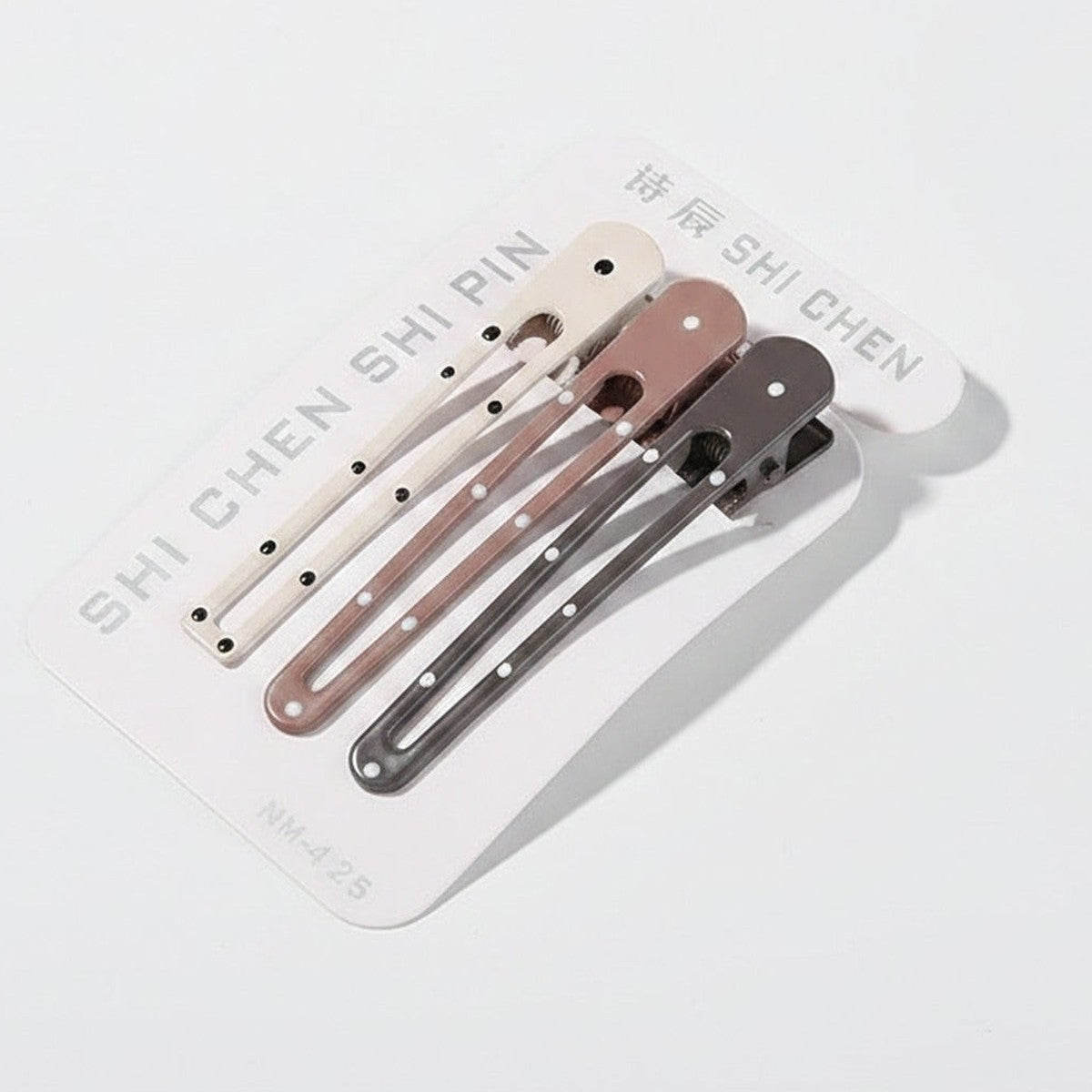 Wavy Hair Clips Set In Neutral Tones – hair accessories (view 1)