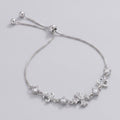 Rose Celestial Star Charm Bracelet - Bracelet - Silver – jewelry (view 1)