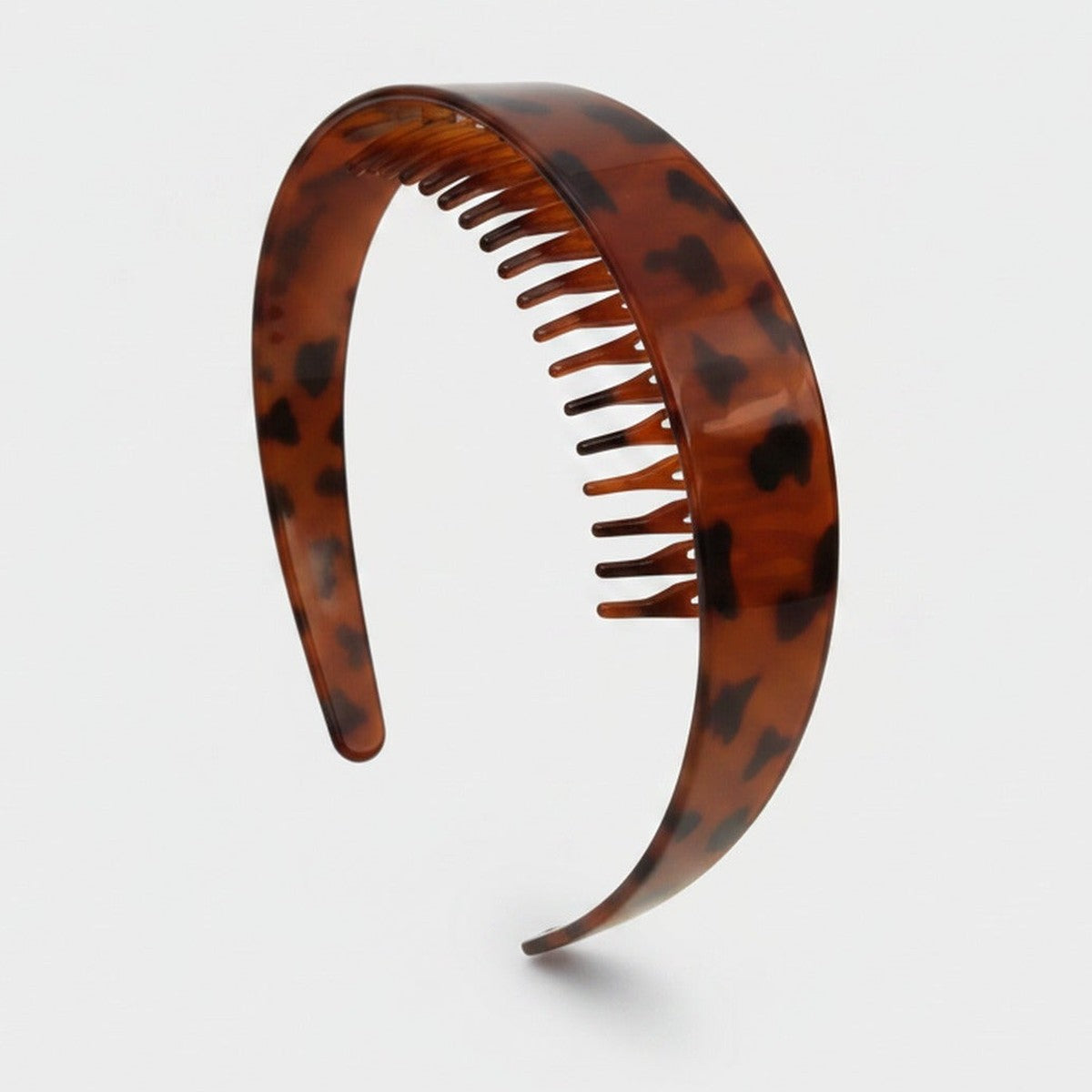 Tortoiseshell Comb Headband With Teeth – hair accessories (view 1)