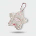 Sweet Shimmer Star Glitter Keychain – novelty & toys (view 1)