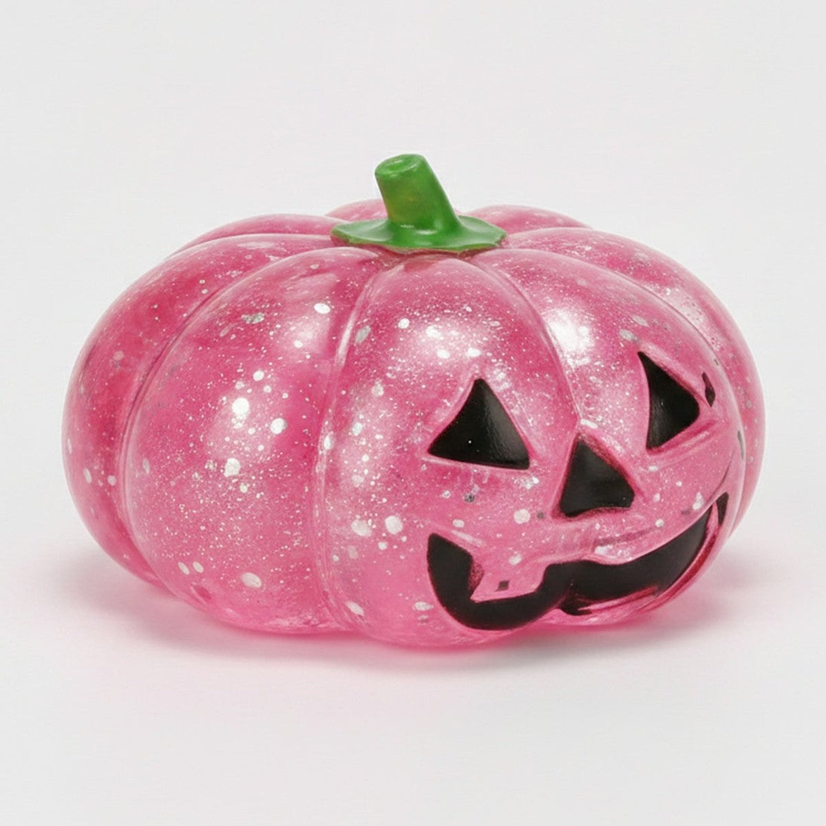 Glitter Pumpkin Squishy - Red Glitter