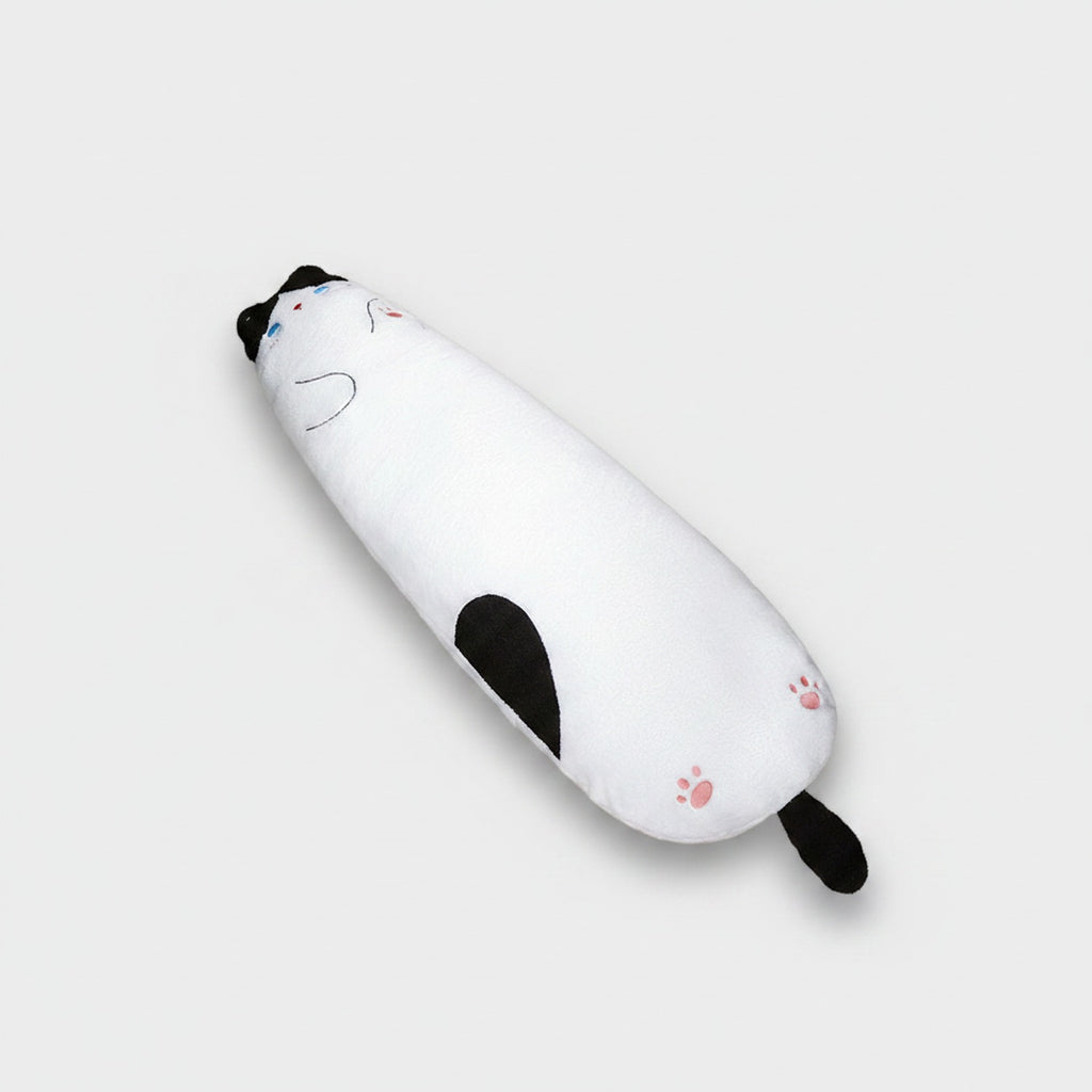 Adorable Cow Plush Pillow White Cow