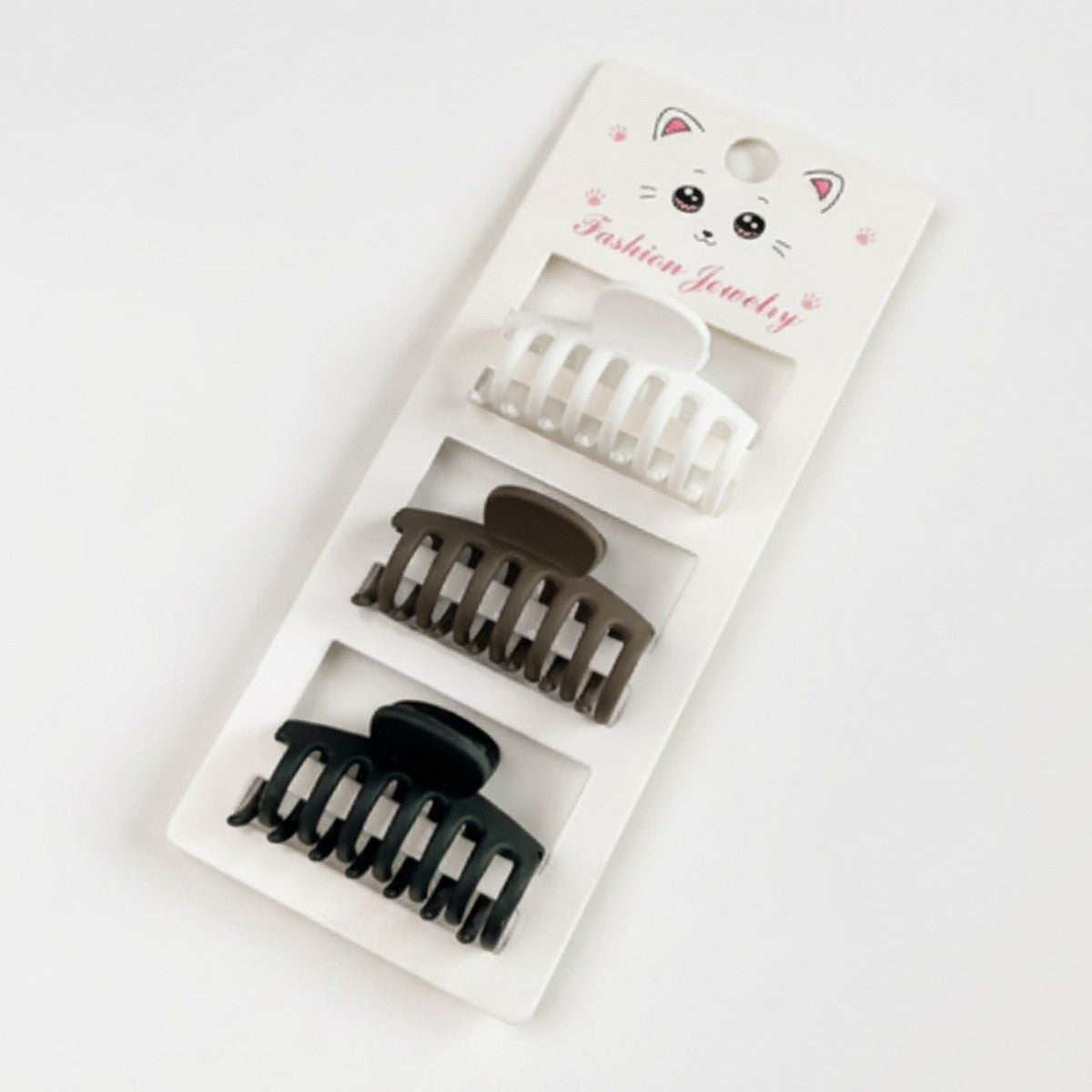 Hair Claw Clips Set, Multicolor Claw Clamps Pack – hair accessories (view 1)