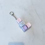 Smiley Face Keychain With Blocks - Type 3