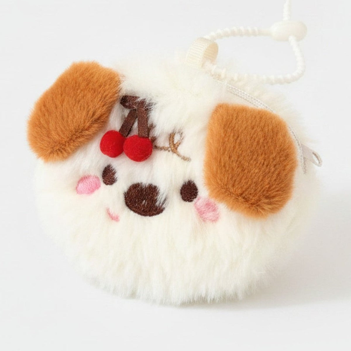 Plush Cherry Animal Coin Purse Charm - Type 2 – novelty & toys (view 1)