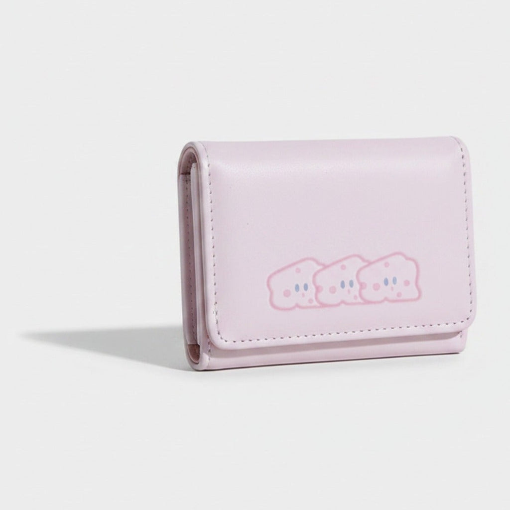 Pink Cloud Cute Trifold Wallet – bags & wallets (view 1)