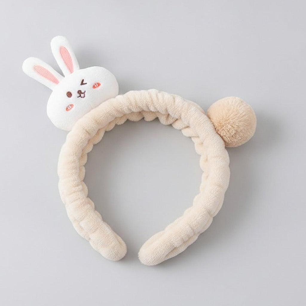 Adorable Bunny Ear Headband - Beige