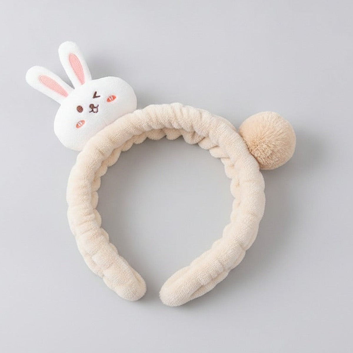 Adorable Bunny Ear Headband - Beige
