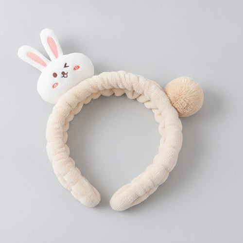 Adorable Bunny Ear Headband - Beige